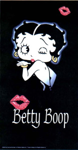 betty Boop and#39;Stepping Outand39; Beach Towel