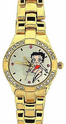Ladies Limited Edition Gold Tone Metal Bracelet Strap Watch BTY29A