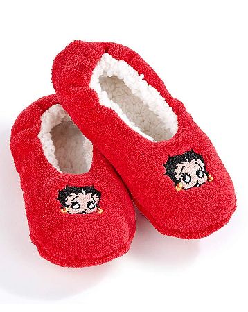 Betty Boop Snuggle Slippers