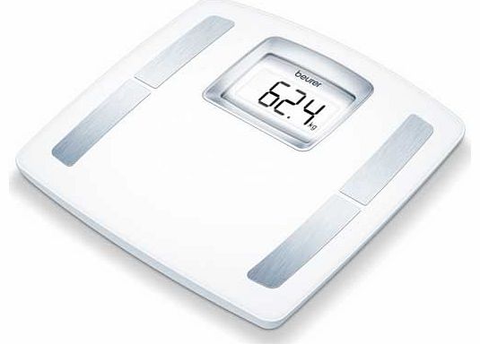 BF400 Acrylic and Glass Scale - White