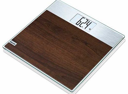 Beurer GS21 Madeira Oak Glass Scale - Brown