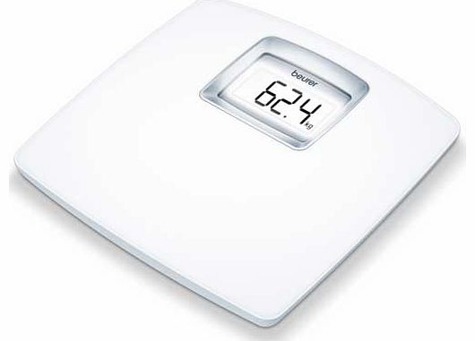 Beurer PS25 Acrylic and Glass Scale - White