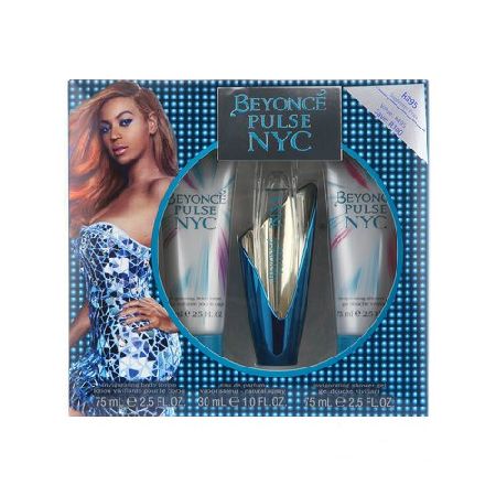 Beyonce Pulse NYC Gift Set Includes Perfume 30 ml   Revitalising Body Lotion 75 ml   Revitalising Shower Gel 75 ml