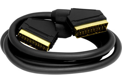 Vivanco Gold scart cable 1.2m scart to scart