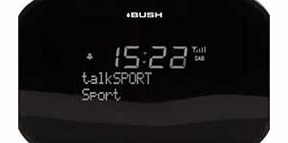 Big Display DAB Alarm Clock Radio - Black (112142977)