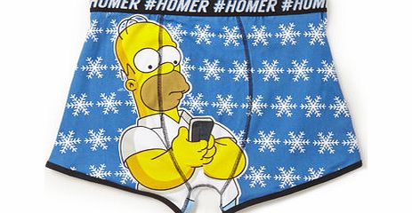 Bhs 1 Pack Simpsons Trunks, Blue BR60N05FBLU