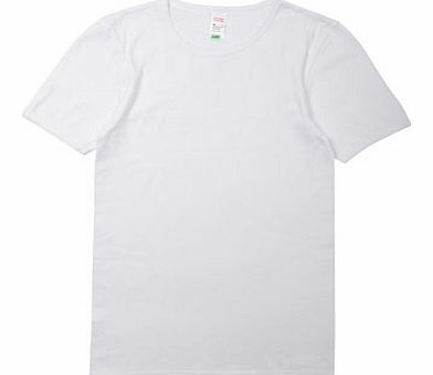 2 Pack White T-shirt, White BR60V05XWHT