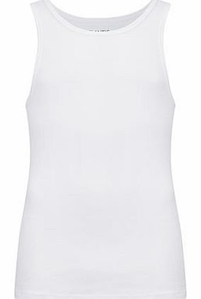 Bhs 2 Pack White Vest, White BR60V02BWHT