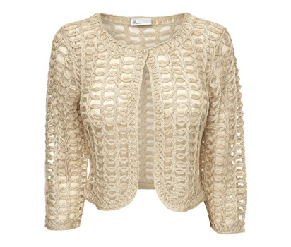 3/4 sleeve cornelli bolero