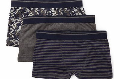Bhs 3 Pack Grey Camo Trunks, grey multi 1495805273