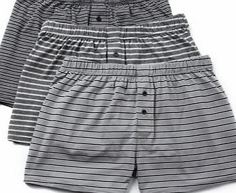 Bhs 3 Pack Grey Jersey Boxers, Grey BR60J06DGRY