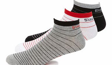 3 Pack White Slazenger Socks, White BR61T02EWHT