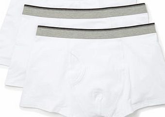 Bhs 3 Pack White Trunks, White BR60T13EWHT