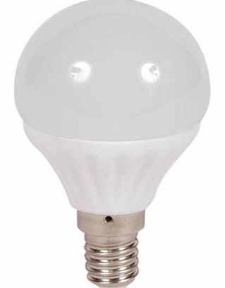 Bhs 4W LED SES opal globe bulb (equivalent to 30w),