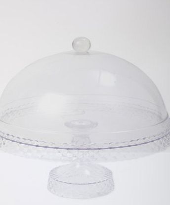 Bhs Acrylic Cake Stand, clear 9578502346