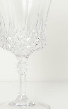 Bhs Acrylic Crystal Wine Glass, clear 9578192346