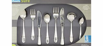 Bhs Amefa Original Sure 44 piece Modern cutlery set,