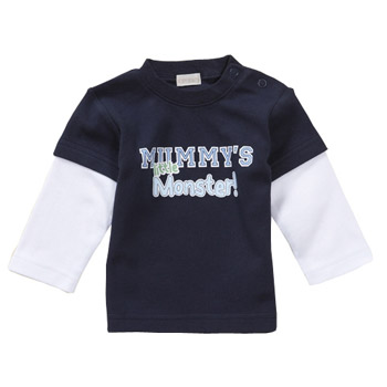 bhs and#39;Mummyand39;s little monsterand39; printed tee