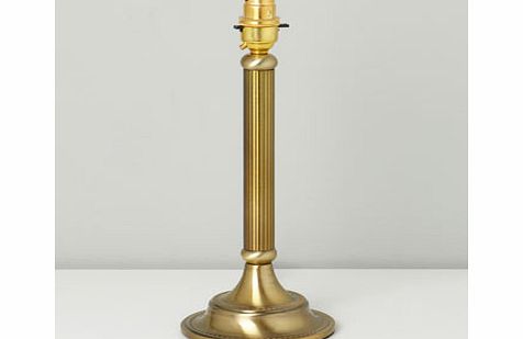 Bhs Angus Reeded Lamp Base, antique brass 9716823279