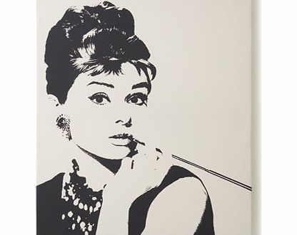 Bhs Audrey Hepburn Canvas Wall Art, multi 30916449530