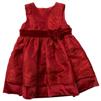 Baby bow party dress