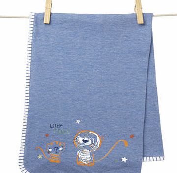 Bhs Baby Boys Jersey Blanket, white 1582450306