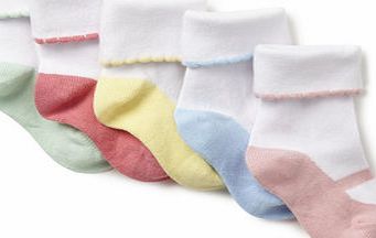 Bhs Baby Girls 5 Pack Mary Jane Style Socks, pastel