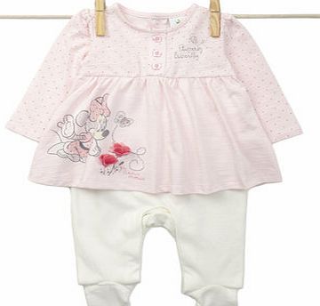 Bhs Baby Girls Disney Minnie Mouse Romper Dress,
