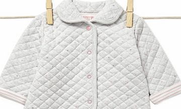 Bhs Baby Girls Ditsy Print Jersey Quilted Jacket,