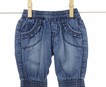Bhs Baby Girls Lightweight Jeans, indigo 1590740205