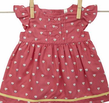 Bhs Baby Girls Pink Cat Print Dress, pink 1593340528