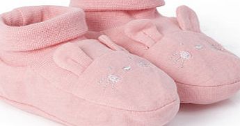 Bhs Baby Girls Pink Rabit Booties, pink 1582490528