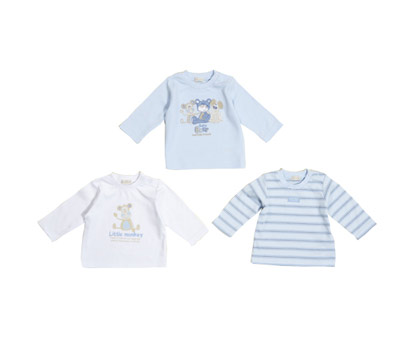 bhs Bear and friends 3 piece top set