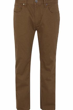 Bhs Bedford Cord Trousers, Cream BR59E02FNAT