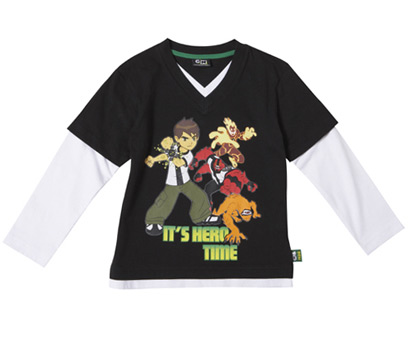 bhs Ben 10andreg; long sleeve top