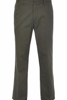 Bhs Big and Tall Grey Flat Front Chinos, Grey