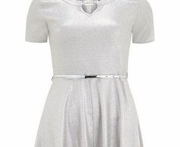 Bhs Billie Black Label Skater Dress, blue 19129701483