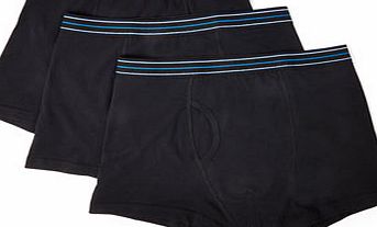 Bhs Black 3 Pack Trunks, Black BR60T01BBLK