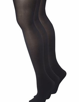 Bhs Black 30 Denier Light Support Tights, black