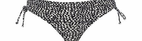 Bhs Black And Ivory Great Value Wave Print Bikini