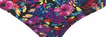 Bhs Black And Pink Great Value Animal Floral Print