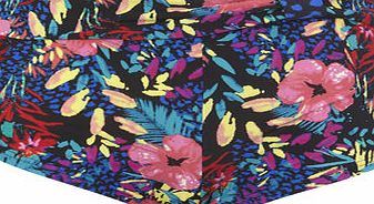 Bhs Black And Pink Great Value Animal Floral Swim