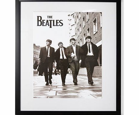 Bhs Black and white Beatles framed print Wall Art