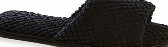 Bhs Black Bobble Open Toe Slippers, black 6007558513