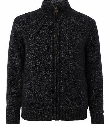 Bhs Black Borg Lined Jumper, Black BR53G01FNVY