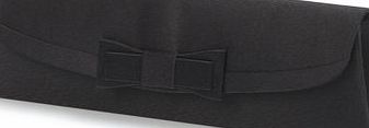 Bhs Black Bow Clutch Bag, black 3126978513