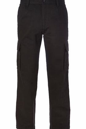 Bhs Black Cargo Trousers, Black BR58B01BBLK