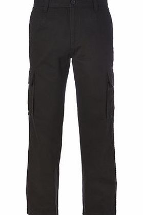 Bhs Black Cargo Trousers, Black BR58C03FBLK