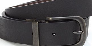 Bhs Black Casual Reversible Leather Belt, Black