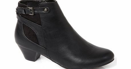 Bhs Black Classic Heeled Ankle Boot, black 2844460137